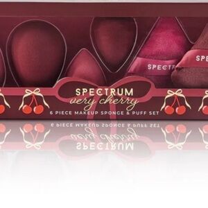 BOGO SPECTRUM Very Cherry 6-Piece Makeup Sponge & Puff Set